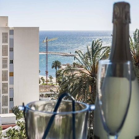 Apartamento Acogedor, Terraza, Piscina Y Mar Benalmádena Kültér fotó